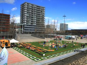 Almere flying grass carpet placemaking